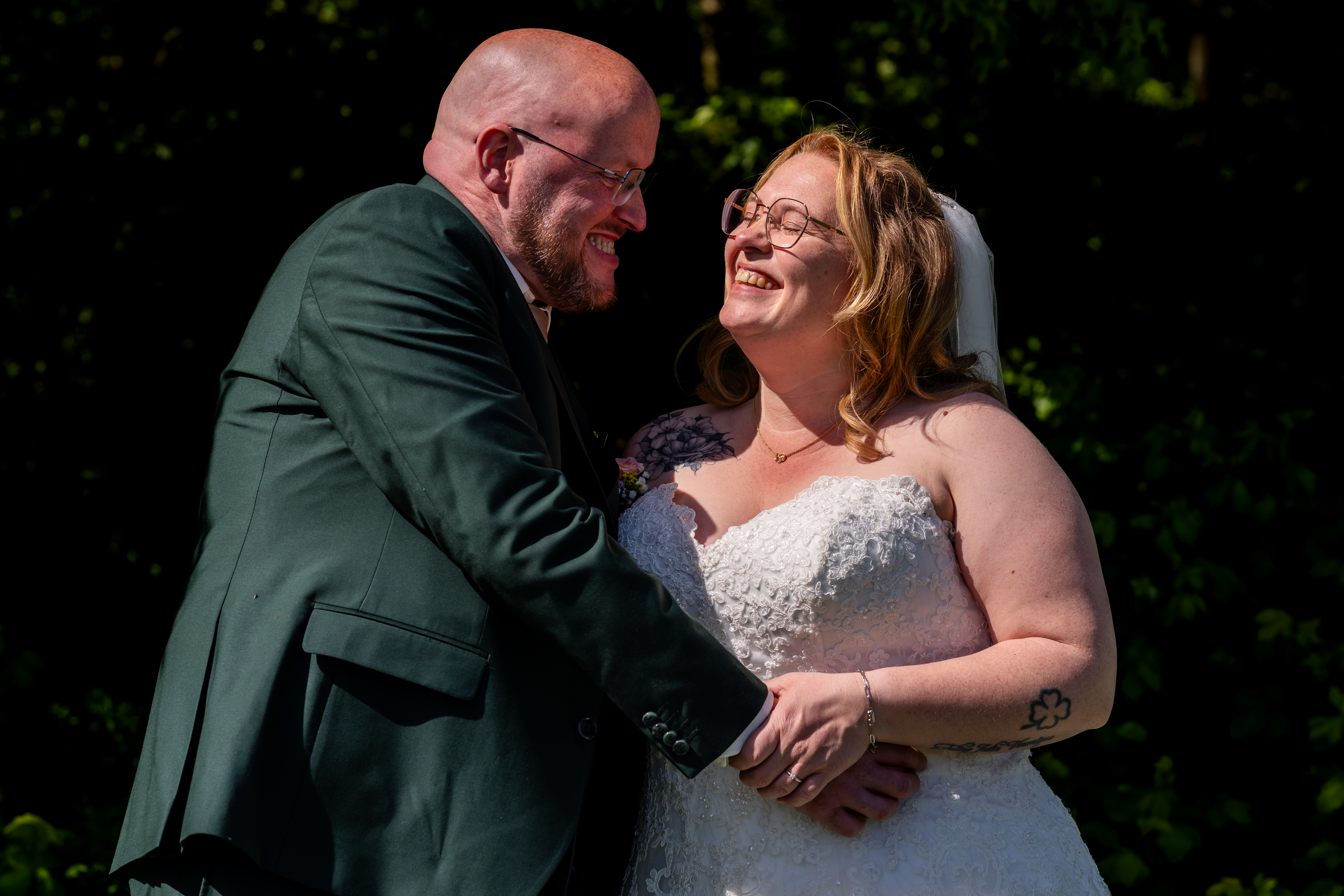 Trouwfotografie op de bruiloft van V&W-J, in delft